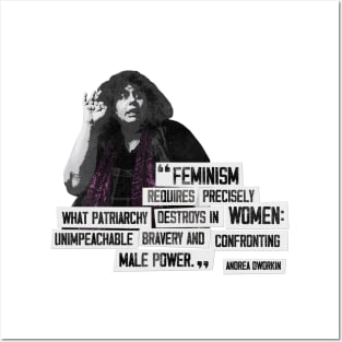 Feminism Requires What Patriarchy Destroys in Women Posters and Art